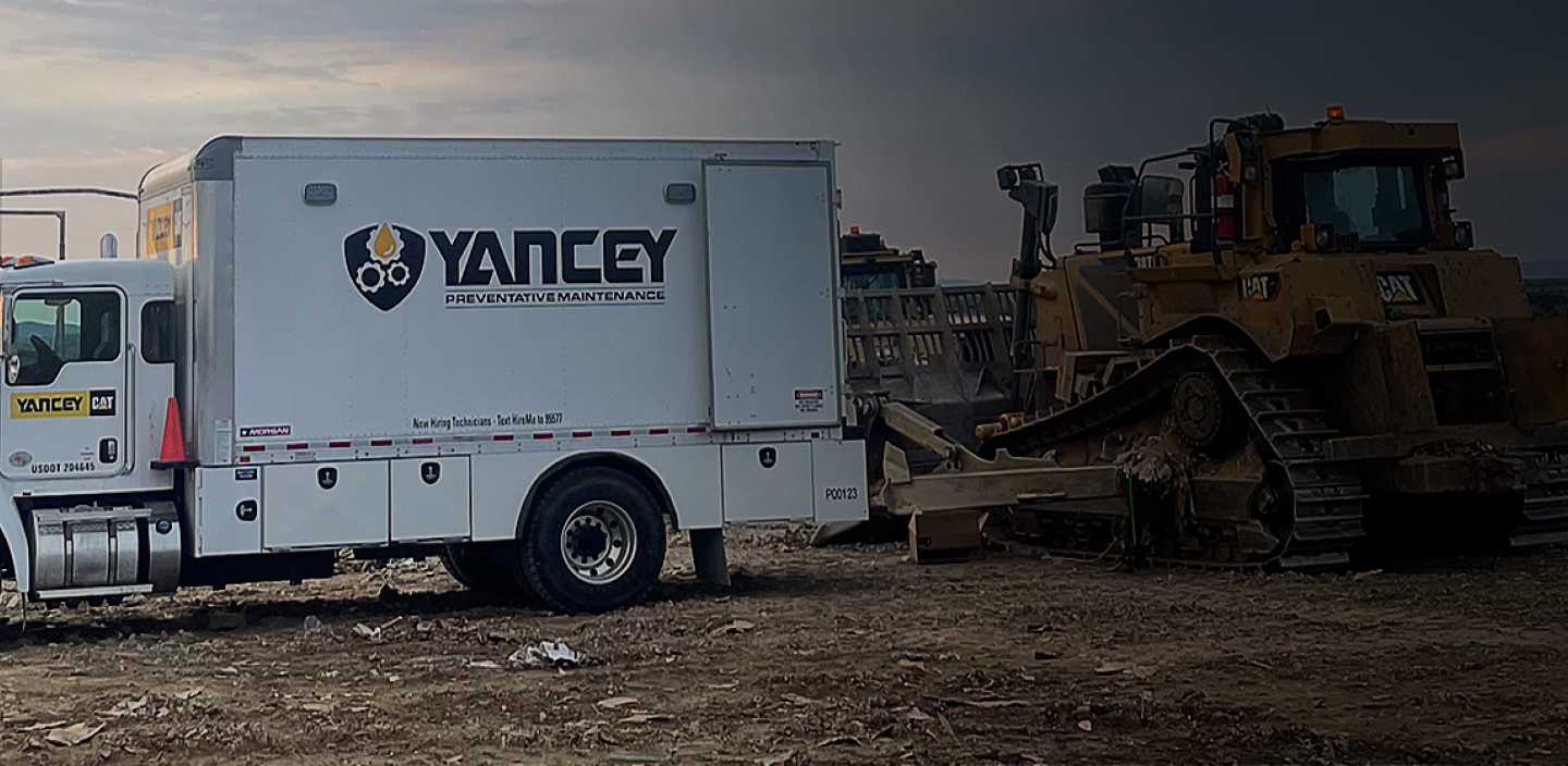 vehiculo de mantenimiento Yancey Caterpillar